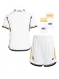 Real Madrid Domácí dres pro děti 2023-24 Krátký Rukáv (+ trenýrky)